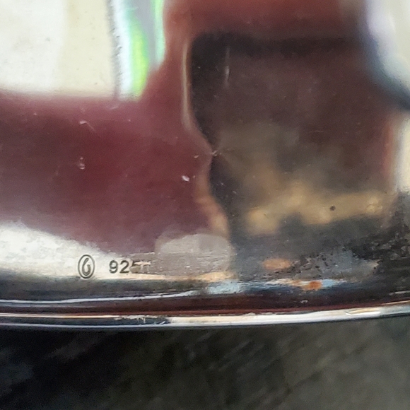 Amazing Custom Made OOAK Art Nouveau Style Sterling Cuff Bracelet - Picture 6 of 11